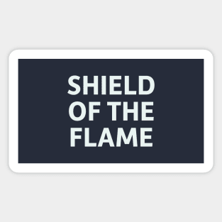 Shield of the Flame Sticker